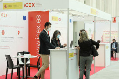 Stand-de-ICEX-en-la-zona-de-exposición-IMEX-Madrid-2022