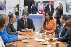 4.-Inauguración-de-IMEX-Madrid-2023.-Encuentro-previo-entre-Jaime-Ussía-María-Peña-Begoña-Villacís-y-Eva-Serrano