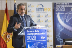 1.-Inauguración-IMEX-2023.-Ángel-Asensio-presidente-de-la-Cámara-de-Comercio-de-Madrid