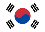 Bandera Korea del Sur